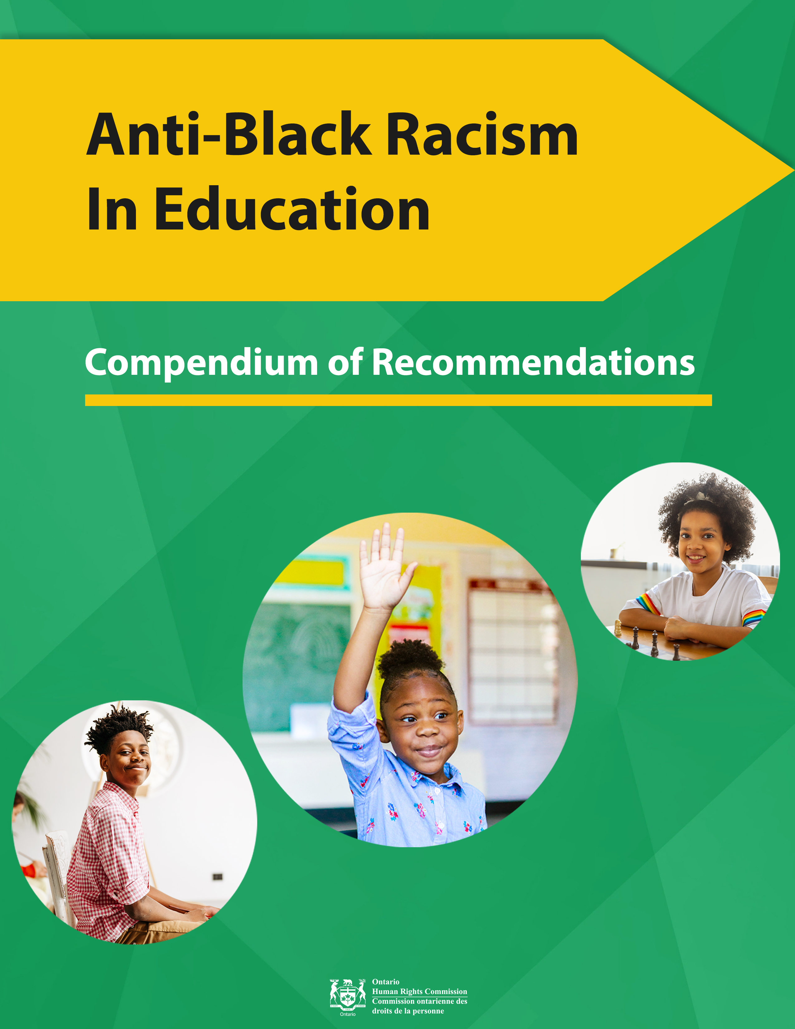 Anti Black Racism In Education Compendium Of Recommendations Ontario Human Rights Commission 